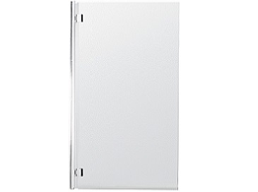 Launceston Hinged Bath Screen Chrome Frame