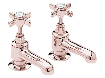 Dawlish Bath Taps Rose Gold