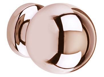 Round Knob Rose Gold