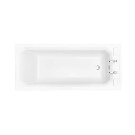 Granley SE 1700x750 Fitted Acrylic Bath 2TH Solid Skin