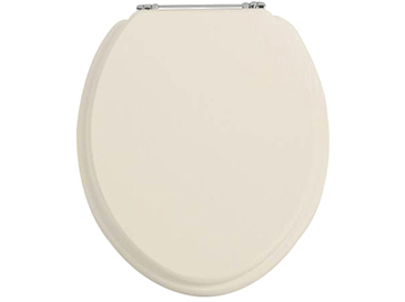Toilet Seat Chrome Hinge Oyster