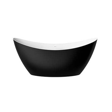 Osterley Freestanding Acrylic Bath Black