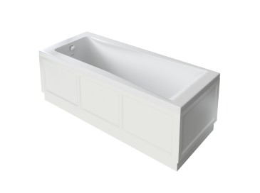 Caversham 1700mm Bath Panel White Ash