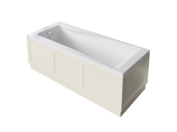 Caversham 1700mm Bath Panel Ivory Lace