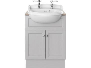 Caversham 600mm Vanity Unit Dove Grey