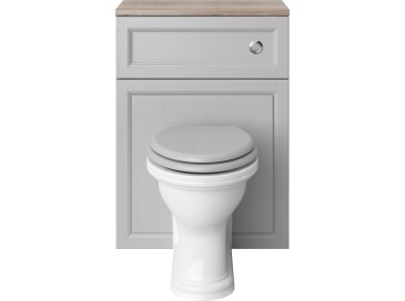 Caversham 600mm WC Unit Dove Grey
