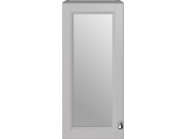Caversham 300mm Mirrored Wall Unit Dove Grey
