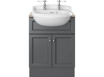 Caversham 600mm Vanity Unit Graphite