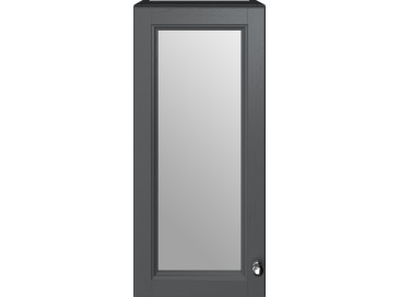 Caversham 300mm Mirrored Wall Unit Graphite