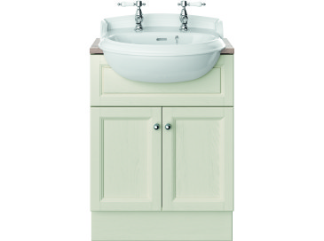 Caversham 600mm Vanity Unit Ivory Lace