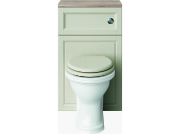 Caversham 500mm WC Unit Ivory Lace