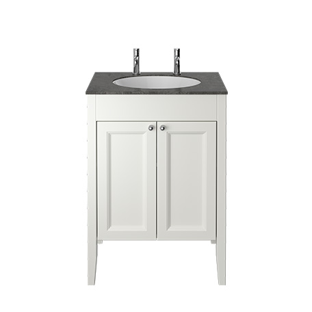 Caversham Freestanding Dorchester Vanity Unit - Chantilly