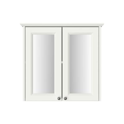 Caversham Double Door Mirror Wall Cabinet - Chantilly