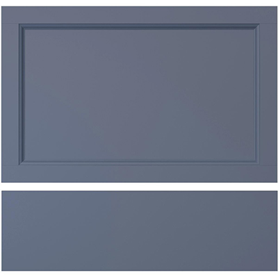 700mm End Panel - Maritime Blue