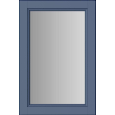 Caversham 400mm Framed Mirror - Maritime Blue