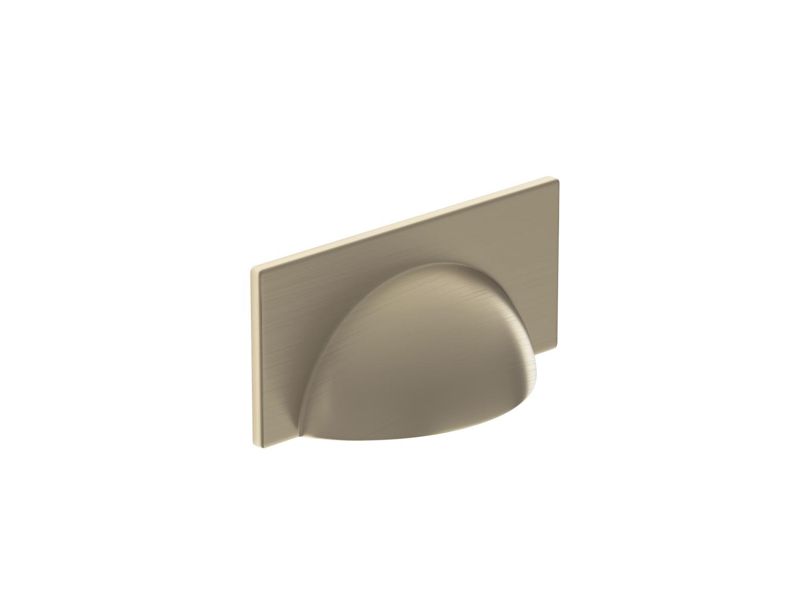 Cup Handle 64mm Brushed Brass