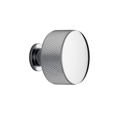 Round Knob 29mm Chrome