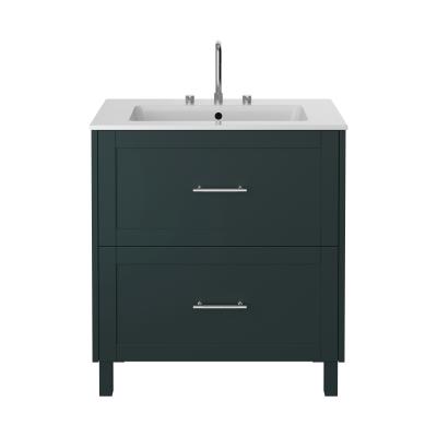 Lynton 800mm Freestanding - Classic Green