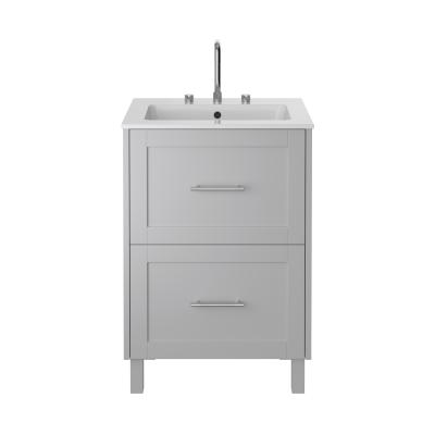 Lynton 600mm Freestanding - Dove Grey