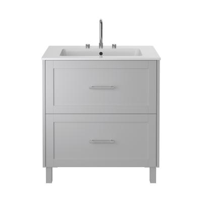 Lynton 800mm Freestanding - Dove Grey