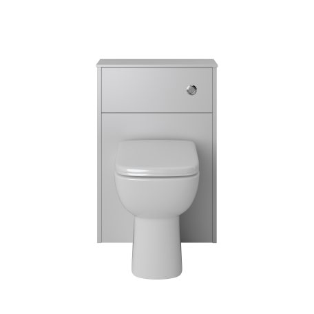 Lynton 550mm WC Unit - Dove Grey