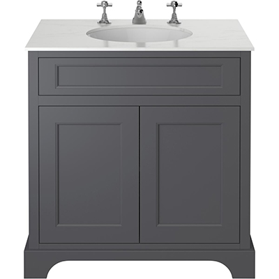 Wilton 800mm Freestanding - Graphite