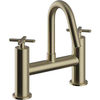 Salcombe Bath Filler Brushed Brass