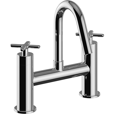 Salcombe Bath Filler Chrome