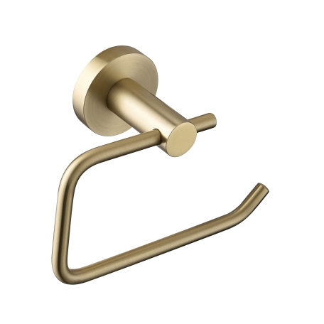 Lullington Toilet Roll Holder Brushed Brass