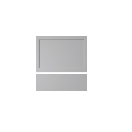 750mm End Panel - Dove Grey